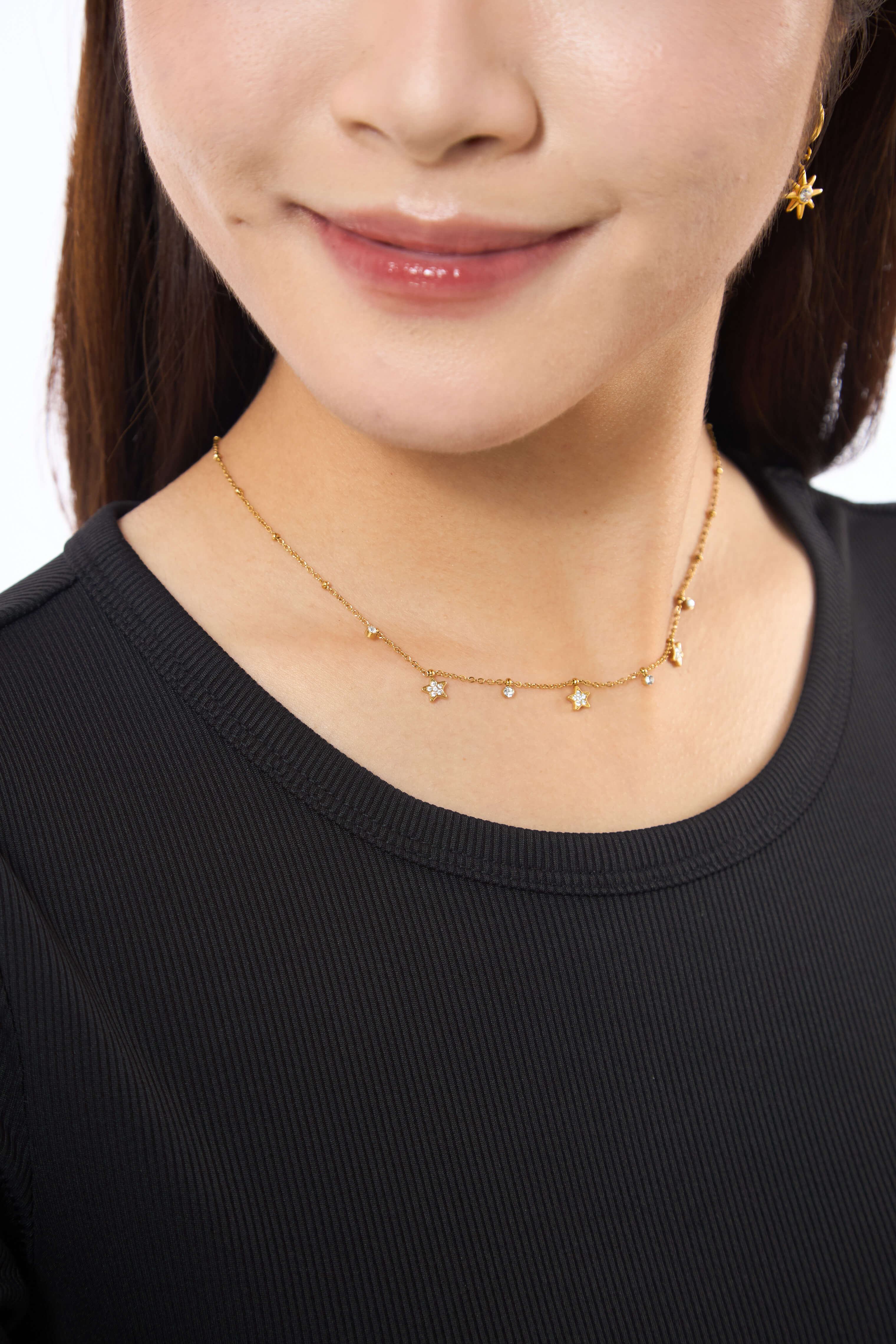 Sea of Stars Gold Necklace