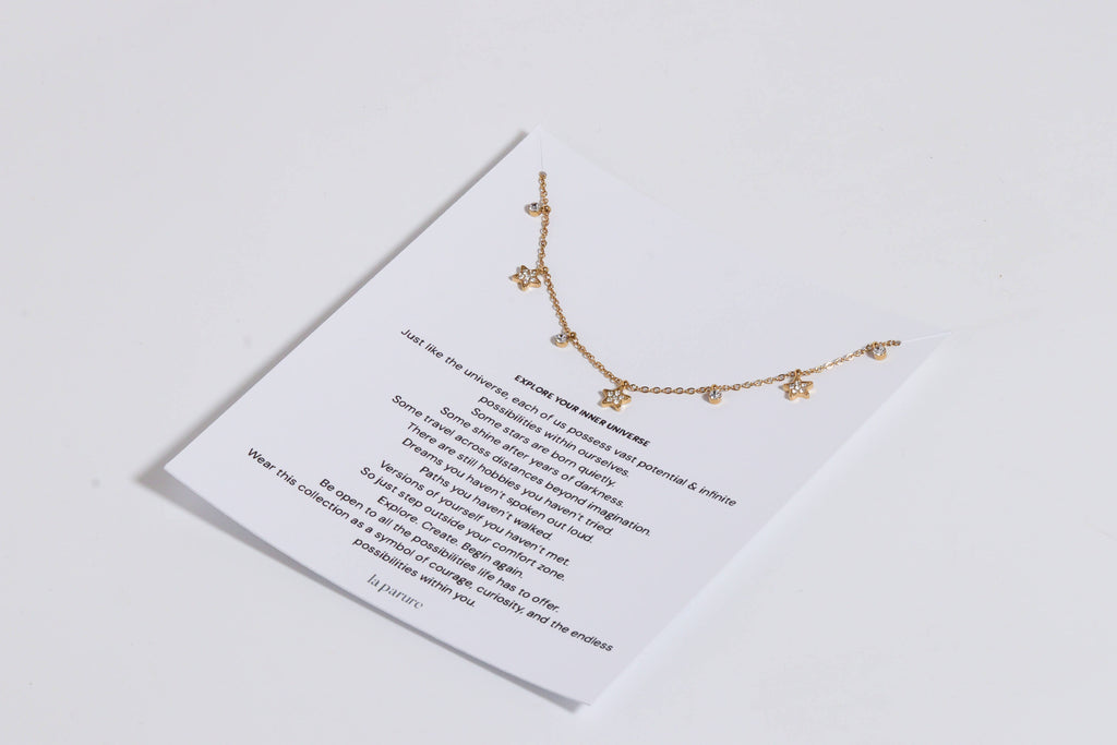 Sea of Stars Gold Necklace