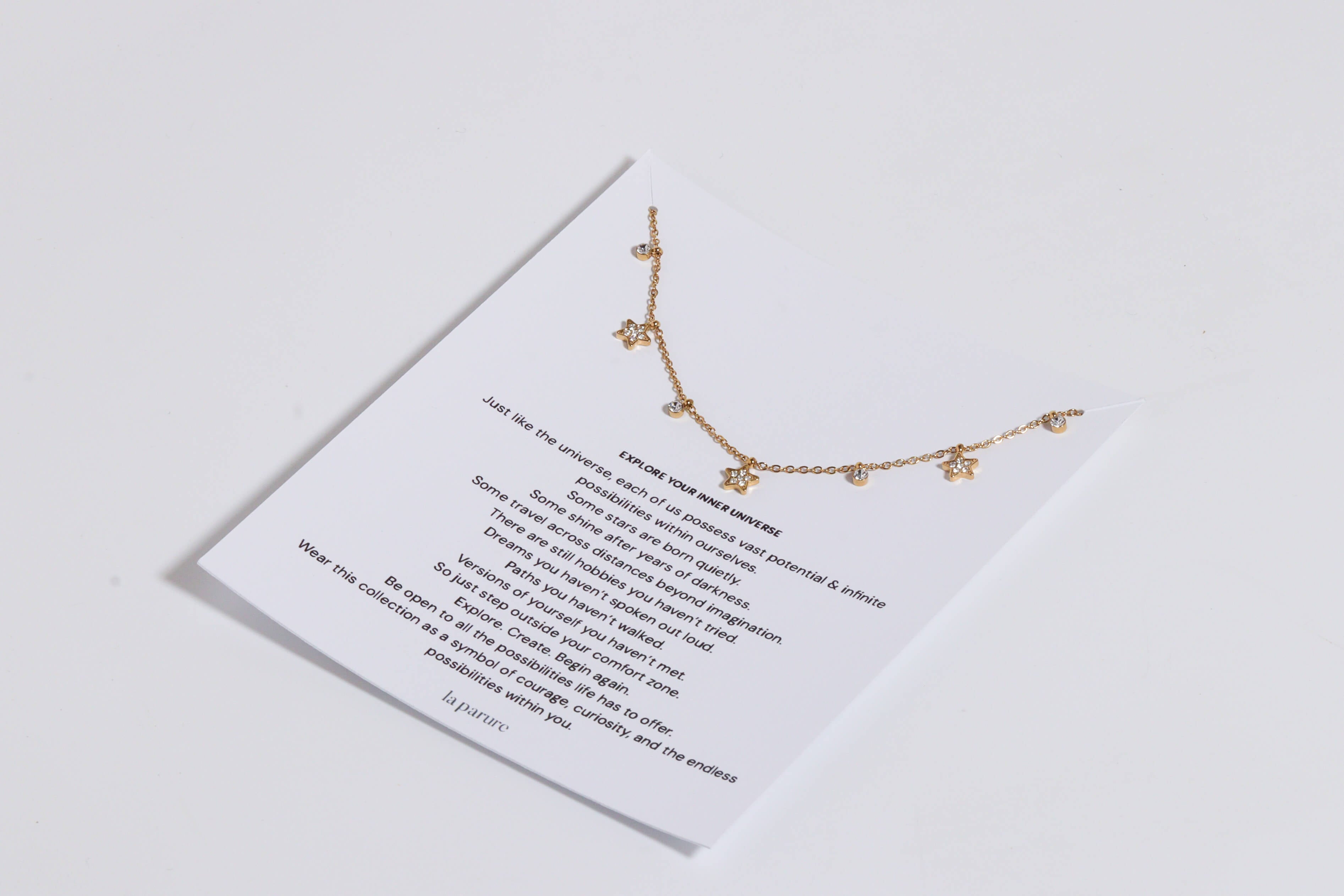Sea of Stars Gold Necklace