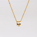 Semi Fluid Gold Necklace