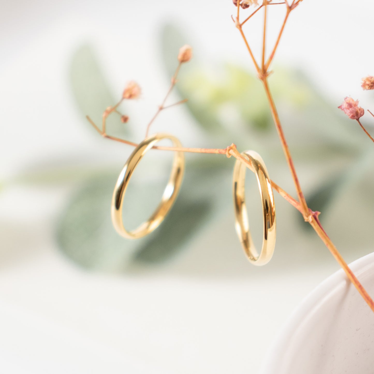 Classic Plain Gold Ring