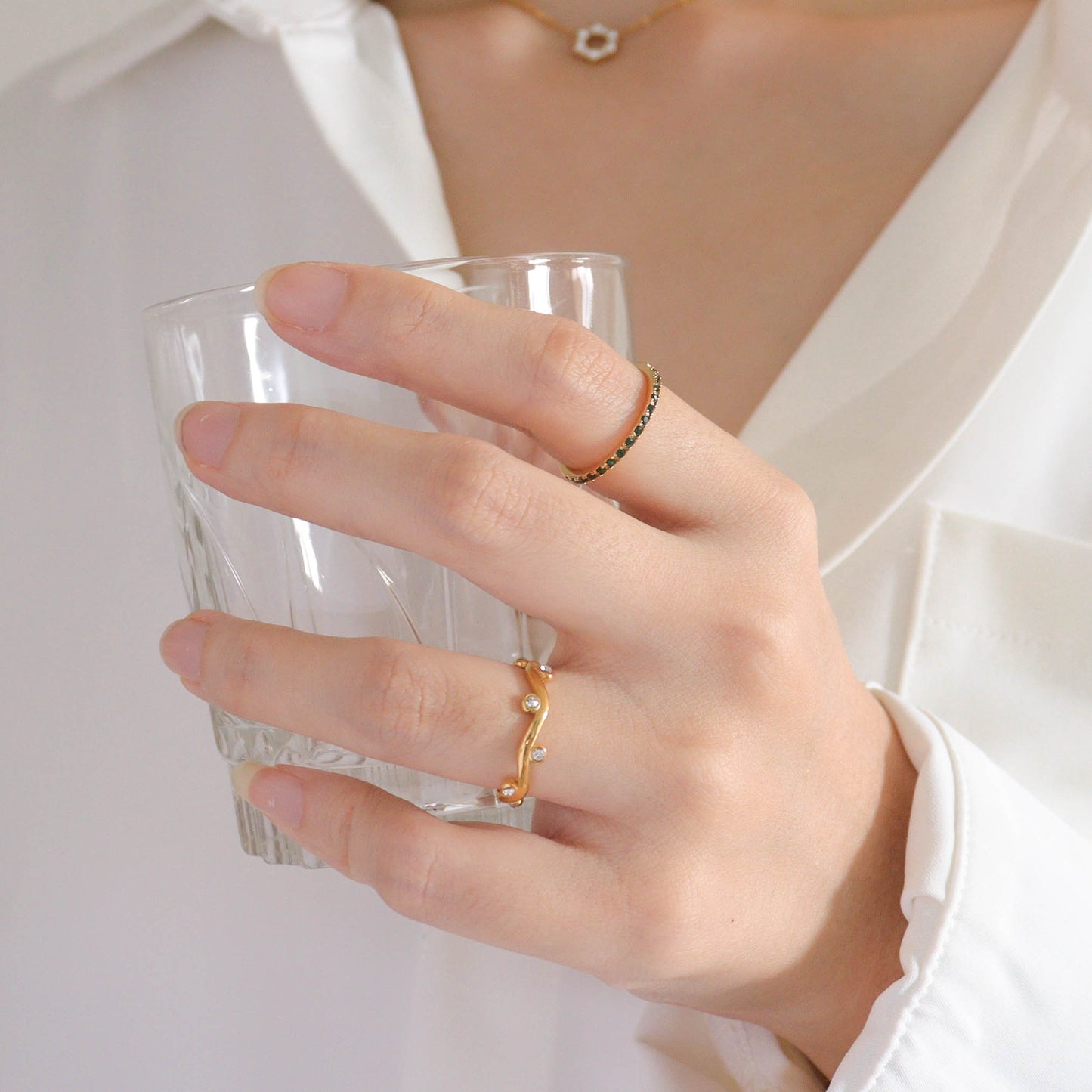 Curvy Gold Ring