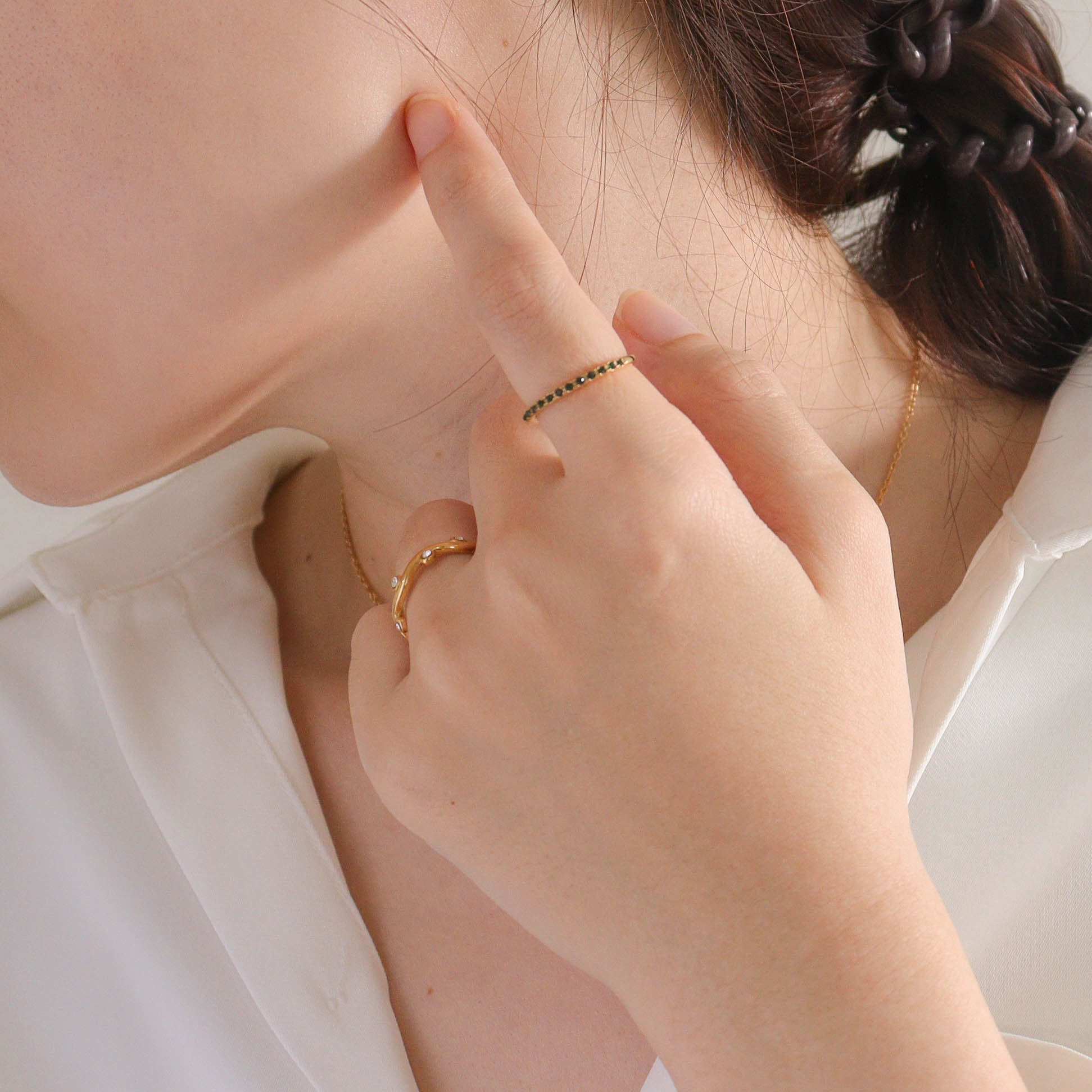 Pastoral Gold Ring