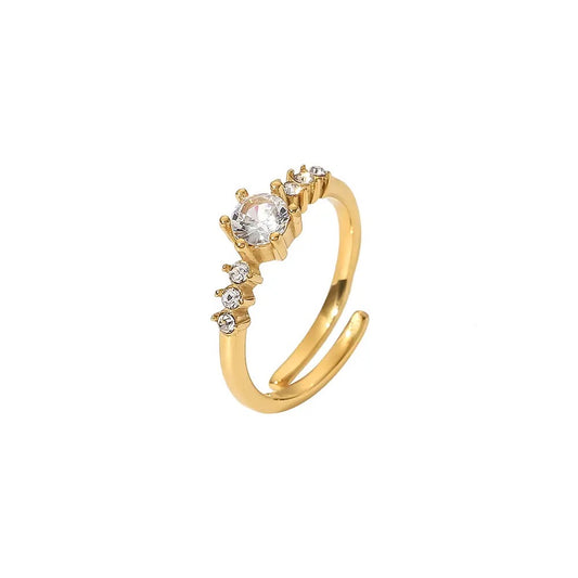 Cluster Pave Ring