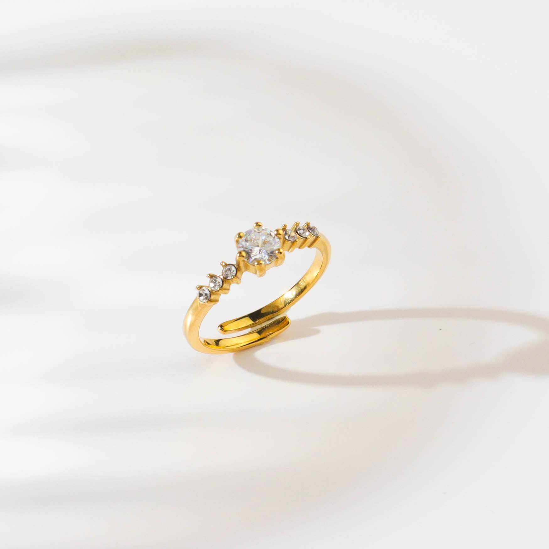 Cluster Pave Ring