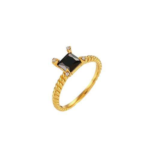 Black Lake Gold Ring