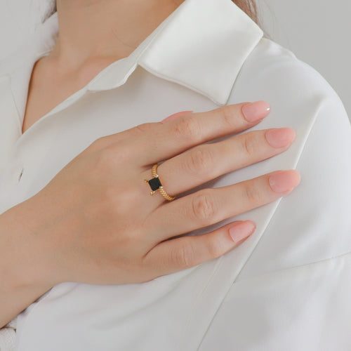 Black Lake Gold Ring
