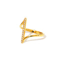Running Stars Gold Ring