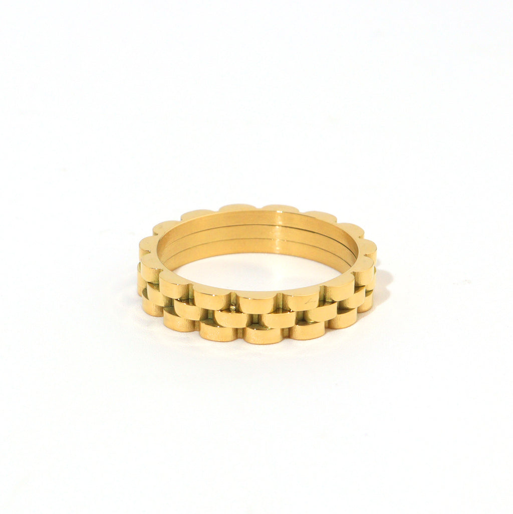Mechanicus Gold Ring