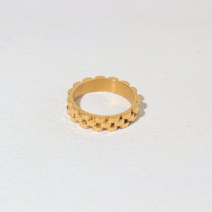 Mechanicus Gold Ring