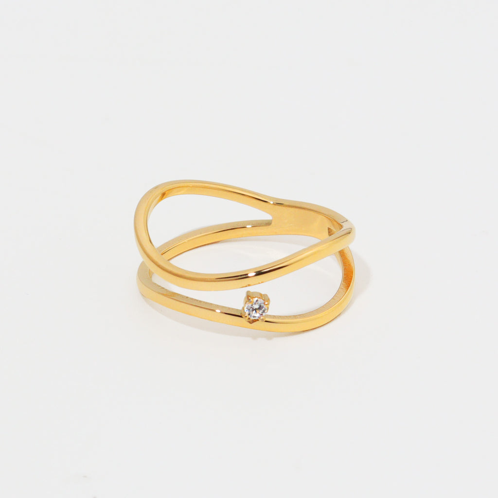 Eye of Sun Gold Ring