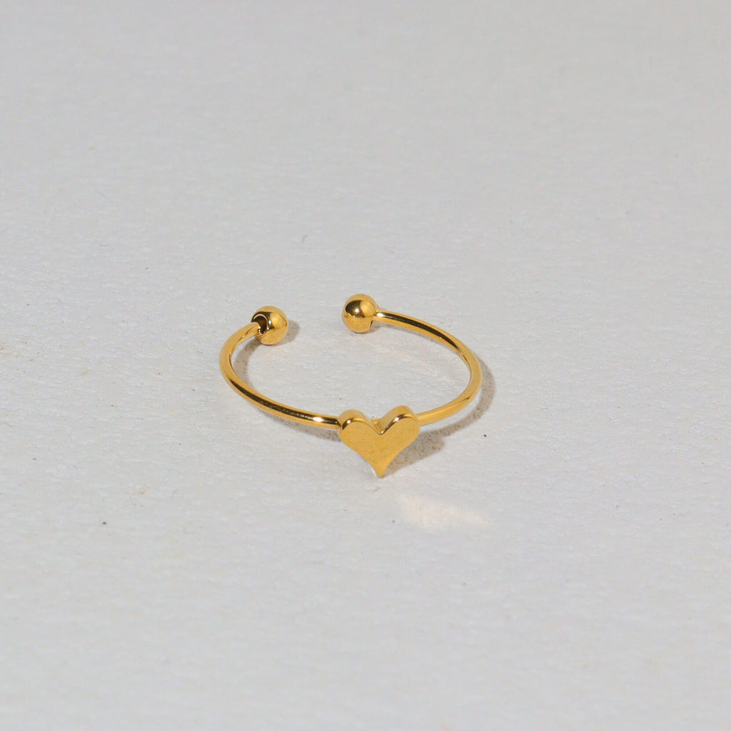 Tiny Love Open Ring