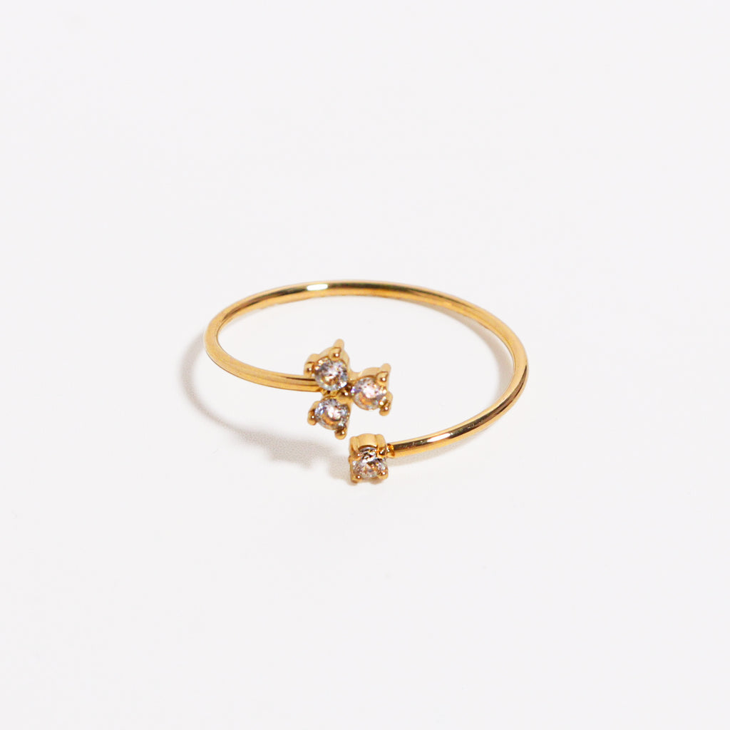 Fleur Cubic Ring