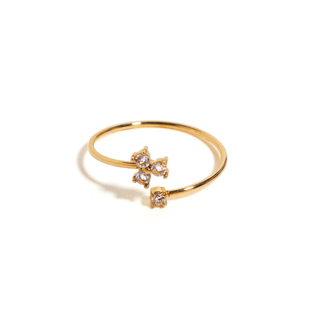 Fleur Cubic Ring