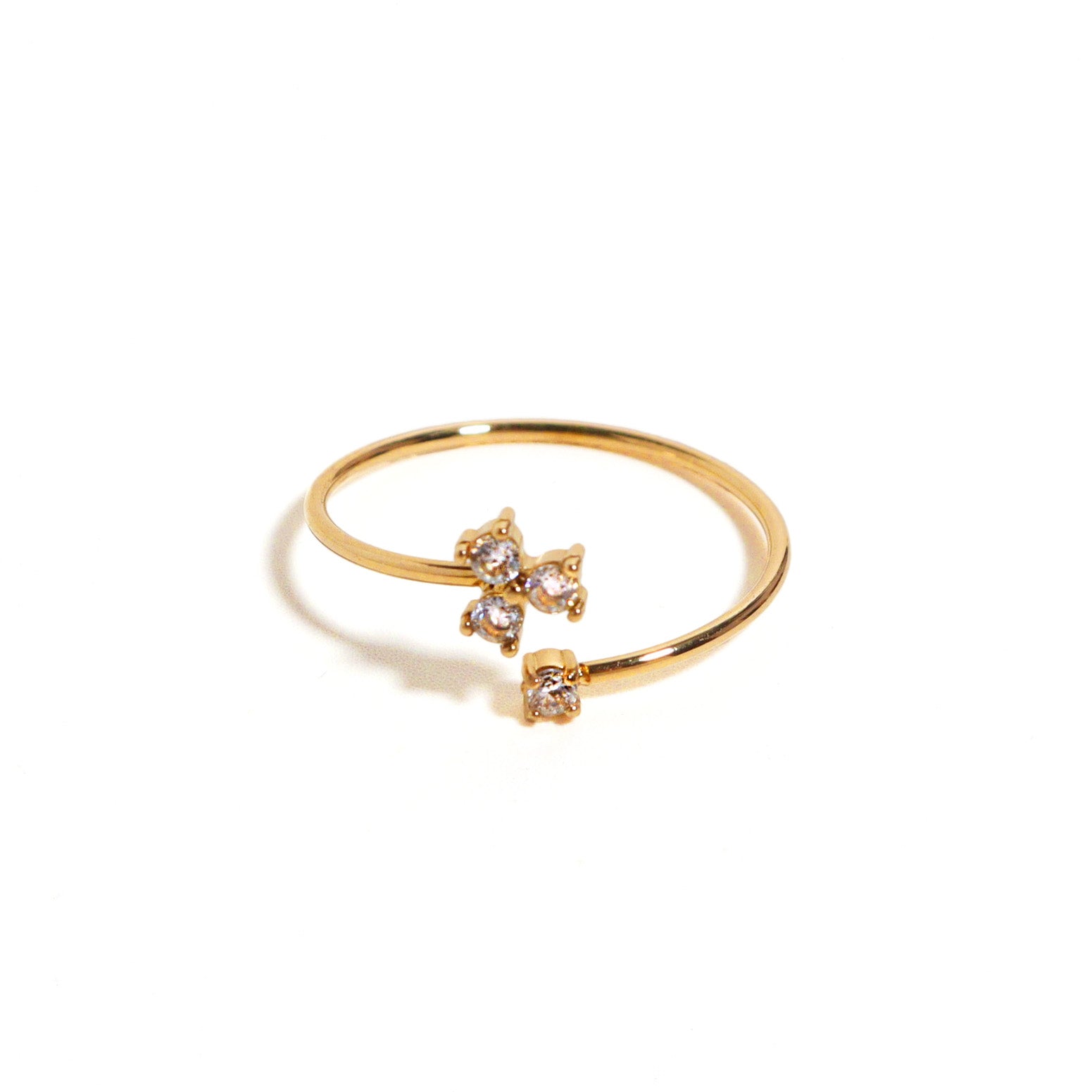 Fleur Cubic Ring
