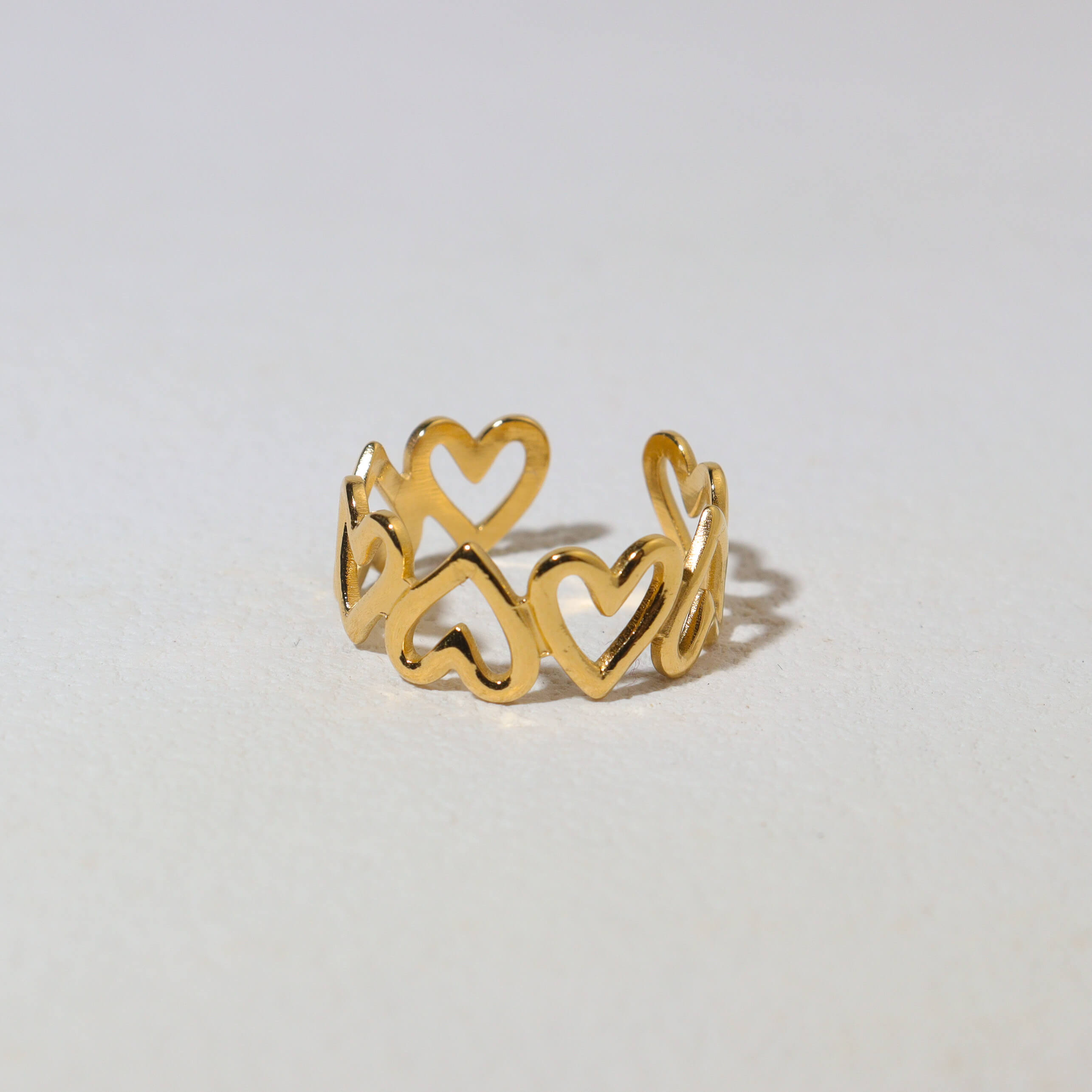 Hollow Love Band Ring