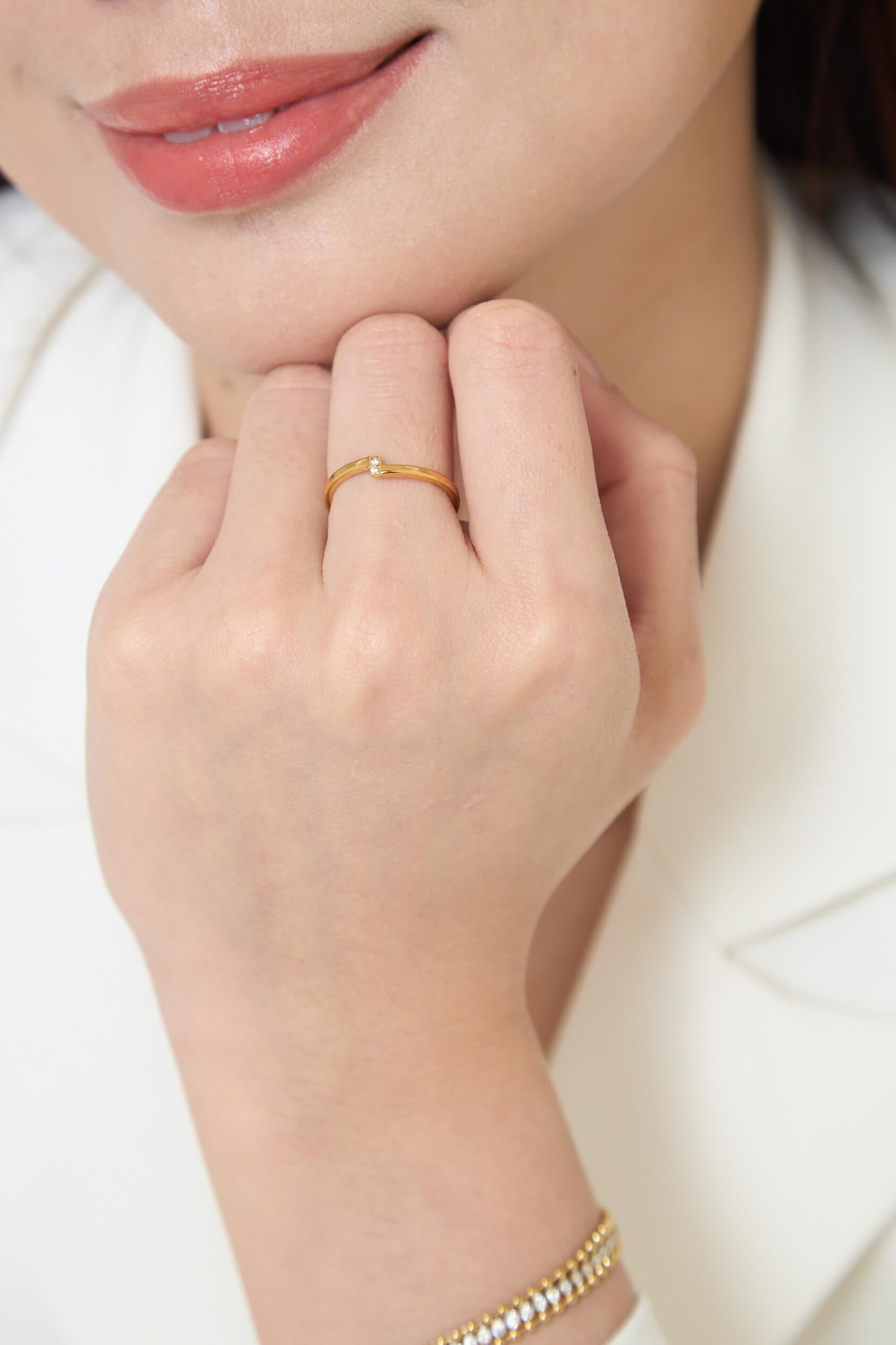 Gold Aurora Ring