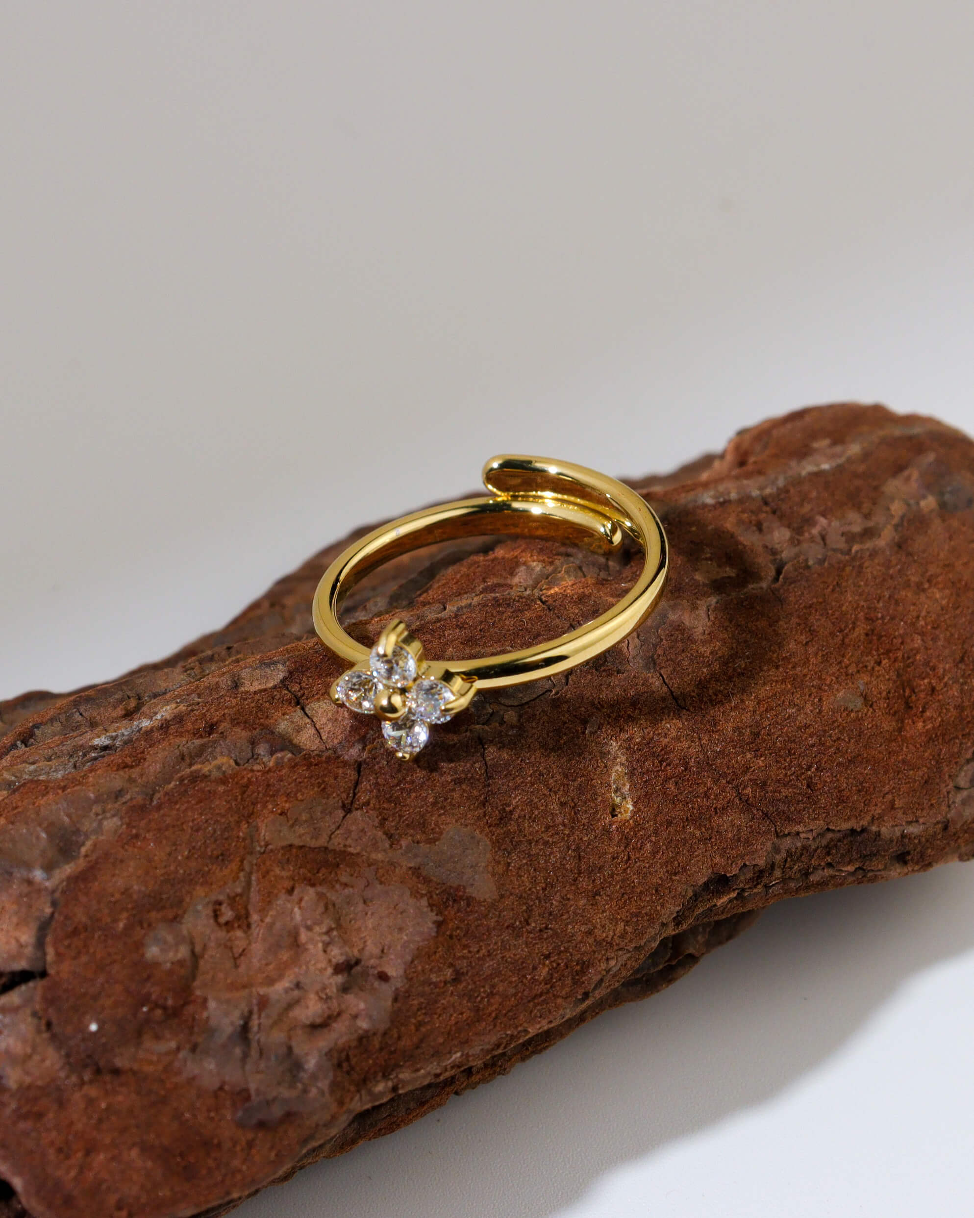 Gold Clove Ring