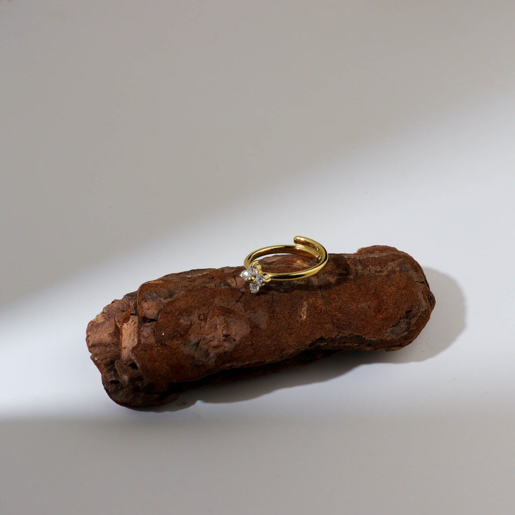 Gold Clove Ring