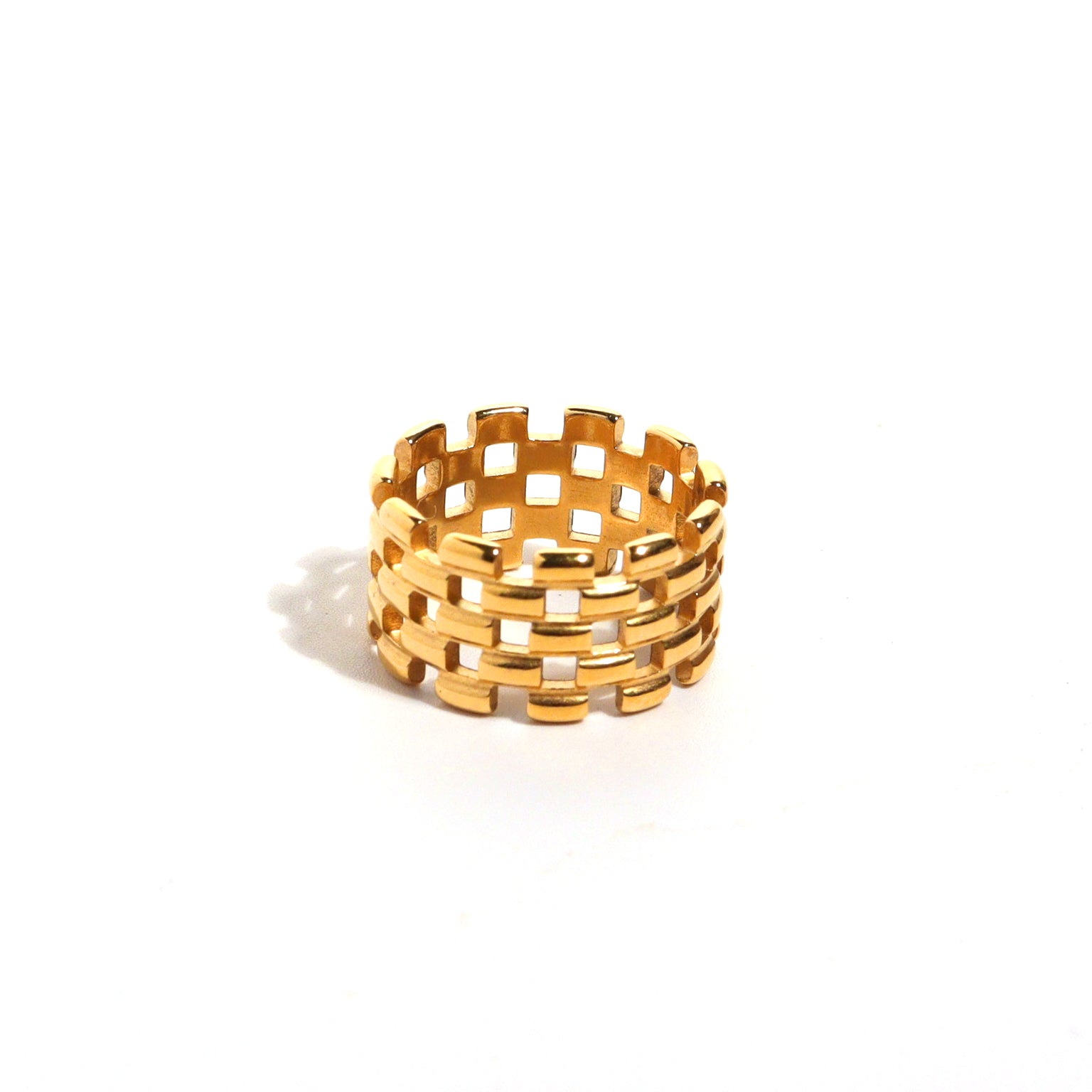 Colosseum Bold Gold Ring