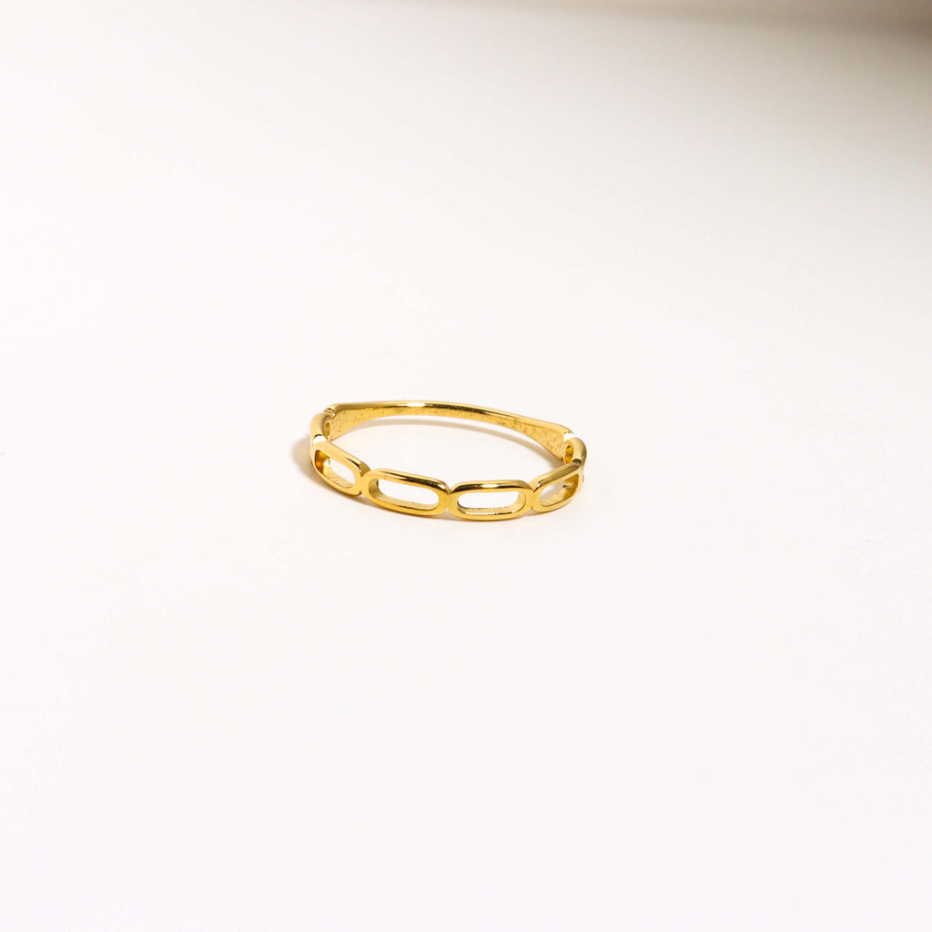 Petite Chain Gold Ring