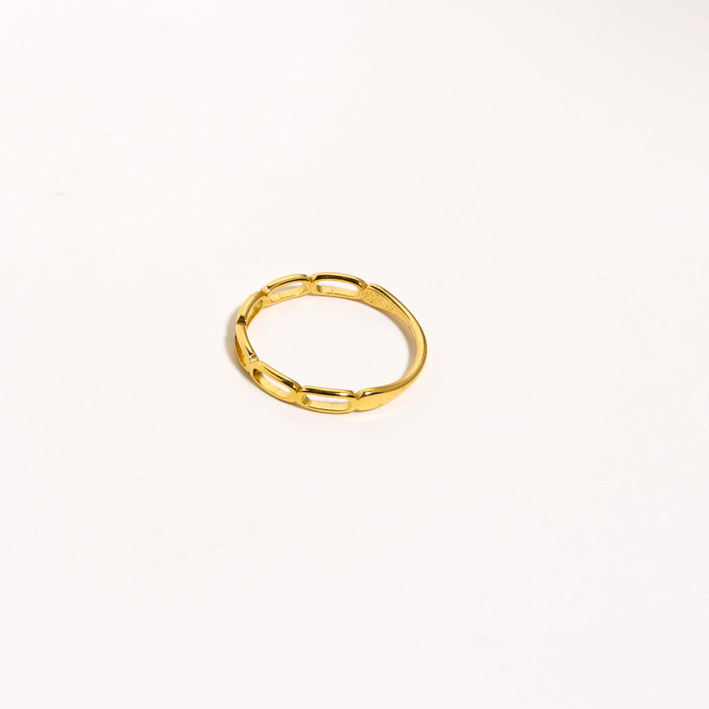 Petite Chain Gold Ring
