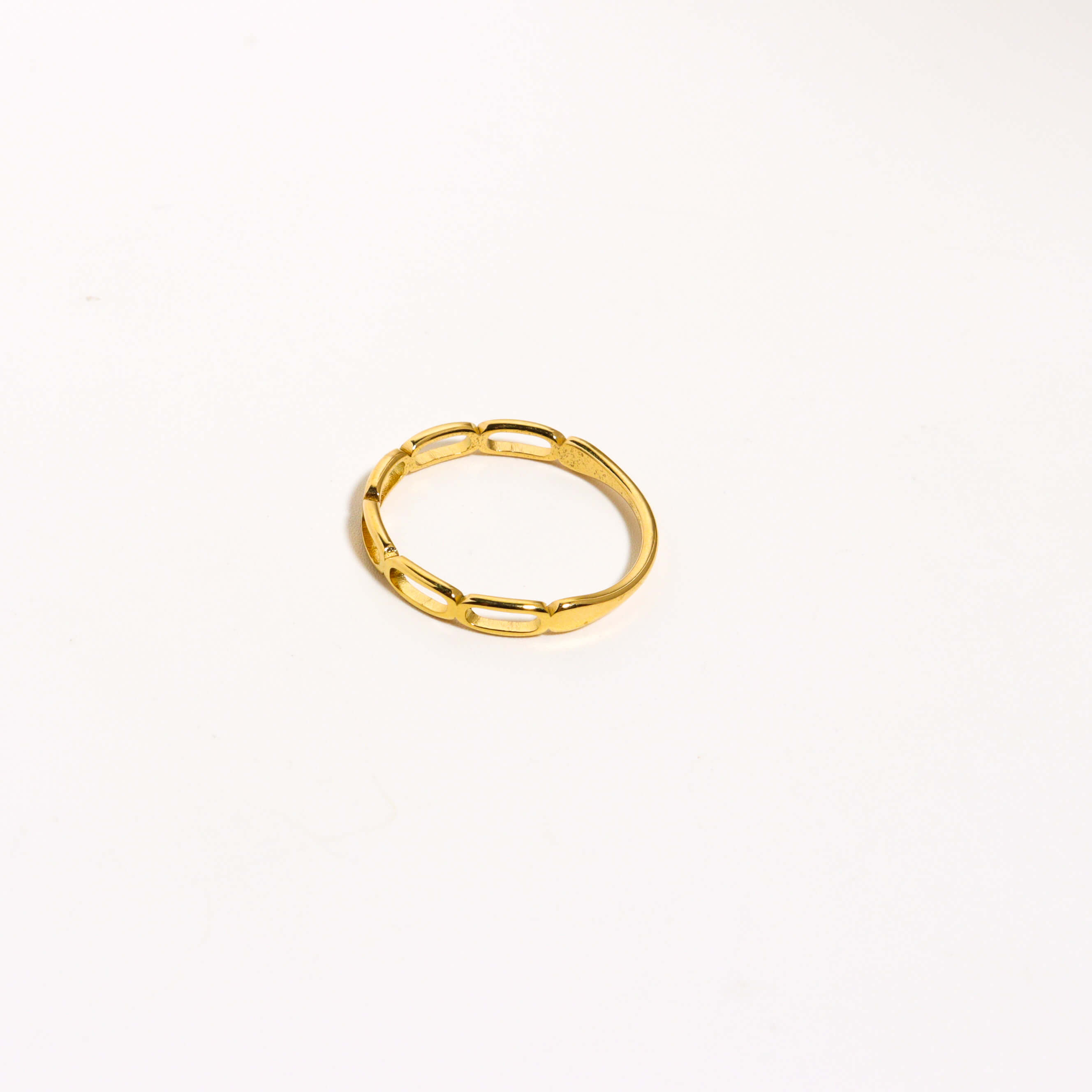 Petite Chain Gold Ring