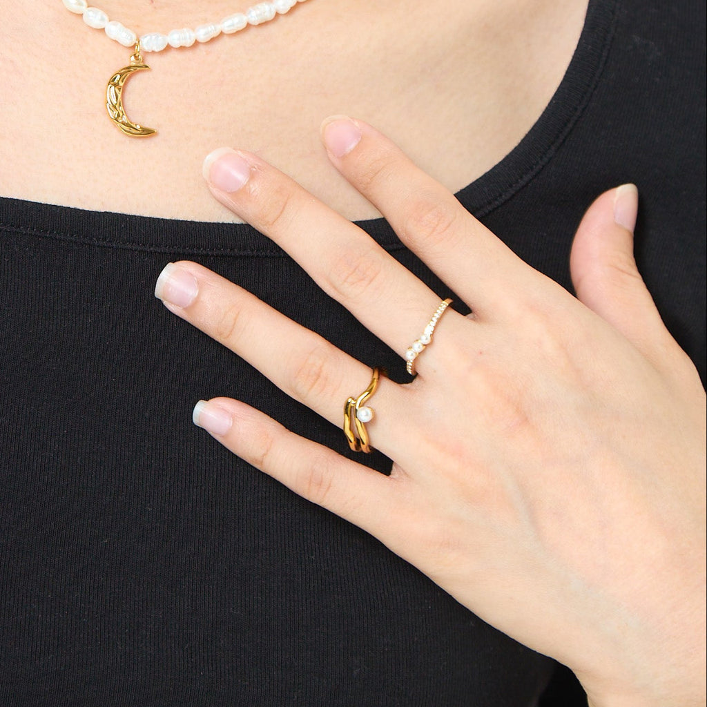 Whiteley Pearl Ring