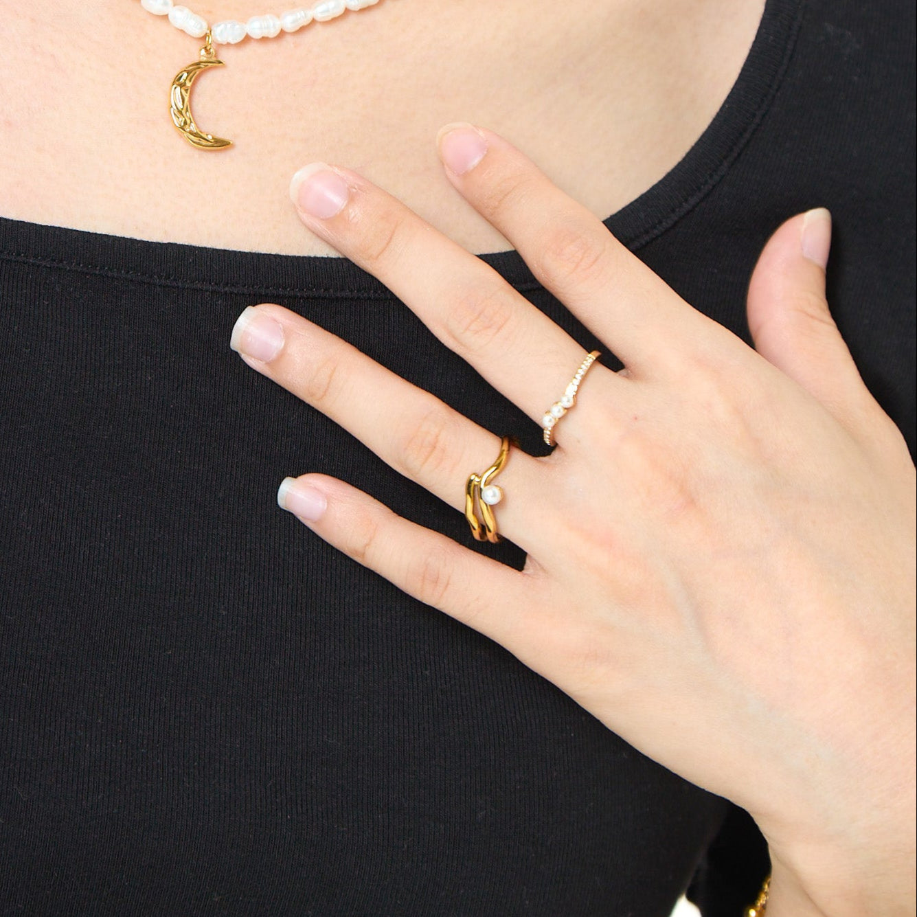 Impearlfect Gold Ring