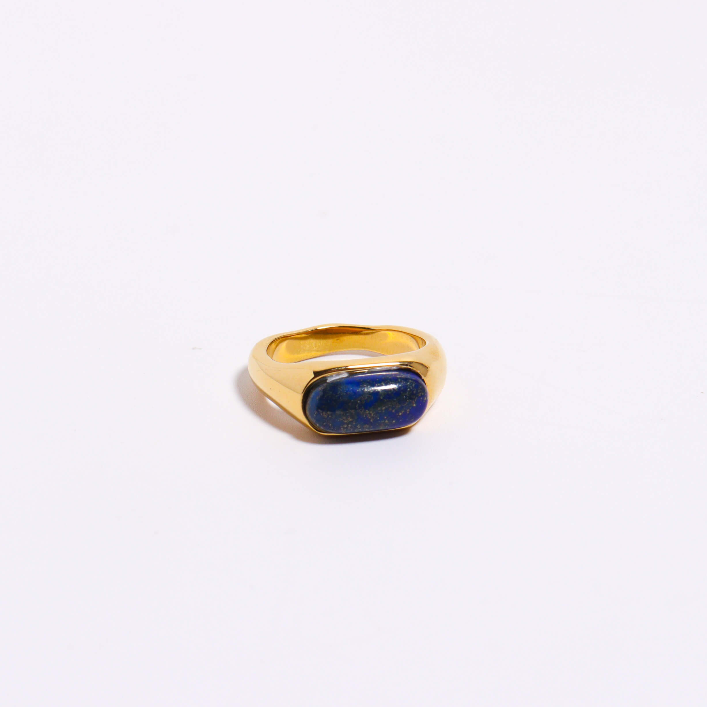 Intuition Lapis Gold Ring