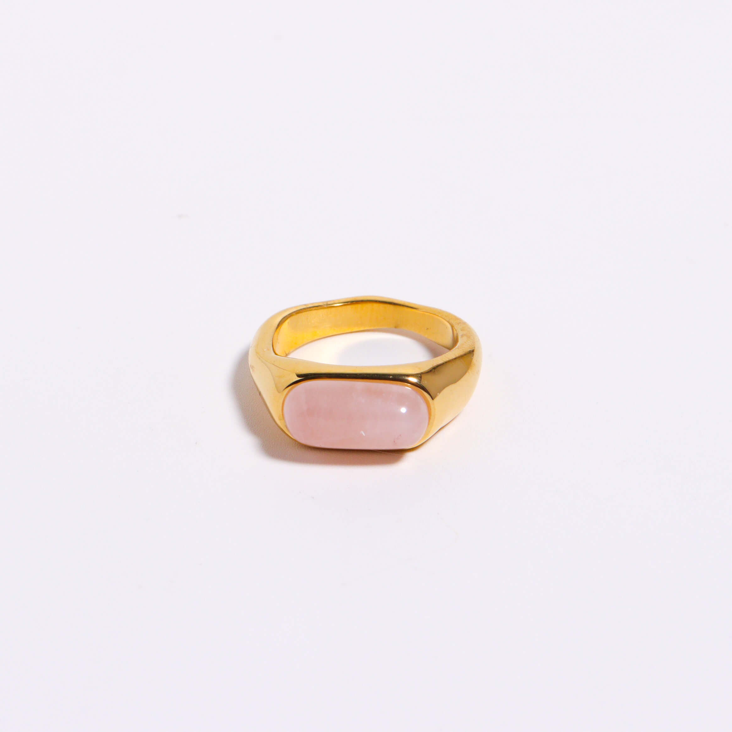 Petalite Gold Ring