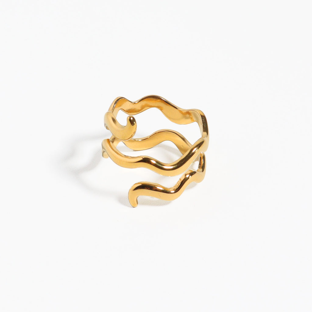 Nehebkau Gold Ring