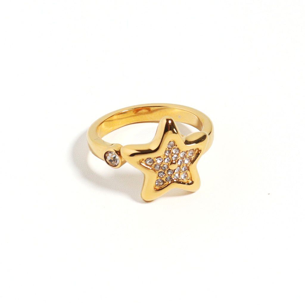 A Star Born Gold Ring