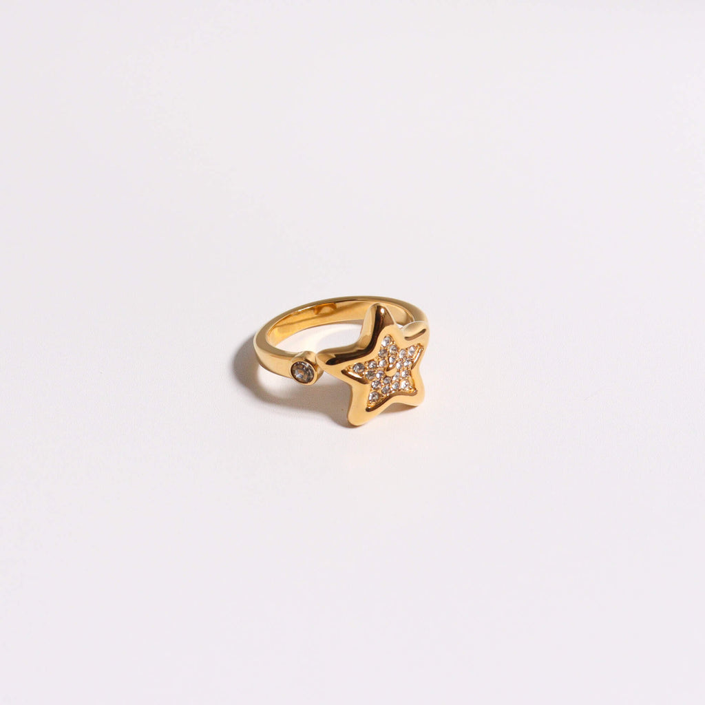 A Star Born Gold Ring
