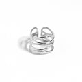 Finger Lace Silver Ring