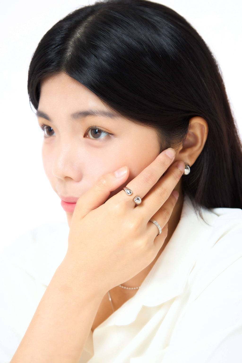 Silver Courage Bold Ring