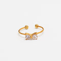 Merry Bow Gold Ring