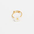 Single Bloomer Gold Ring
