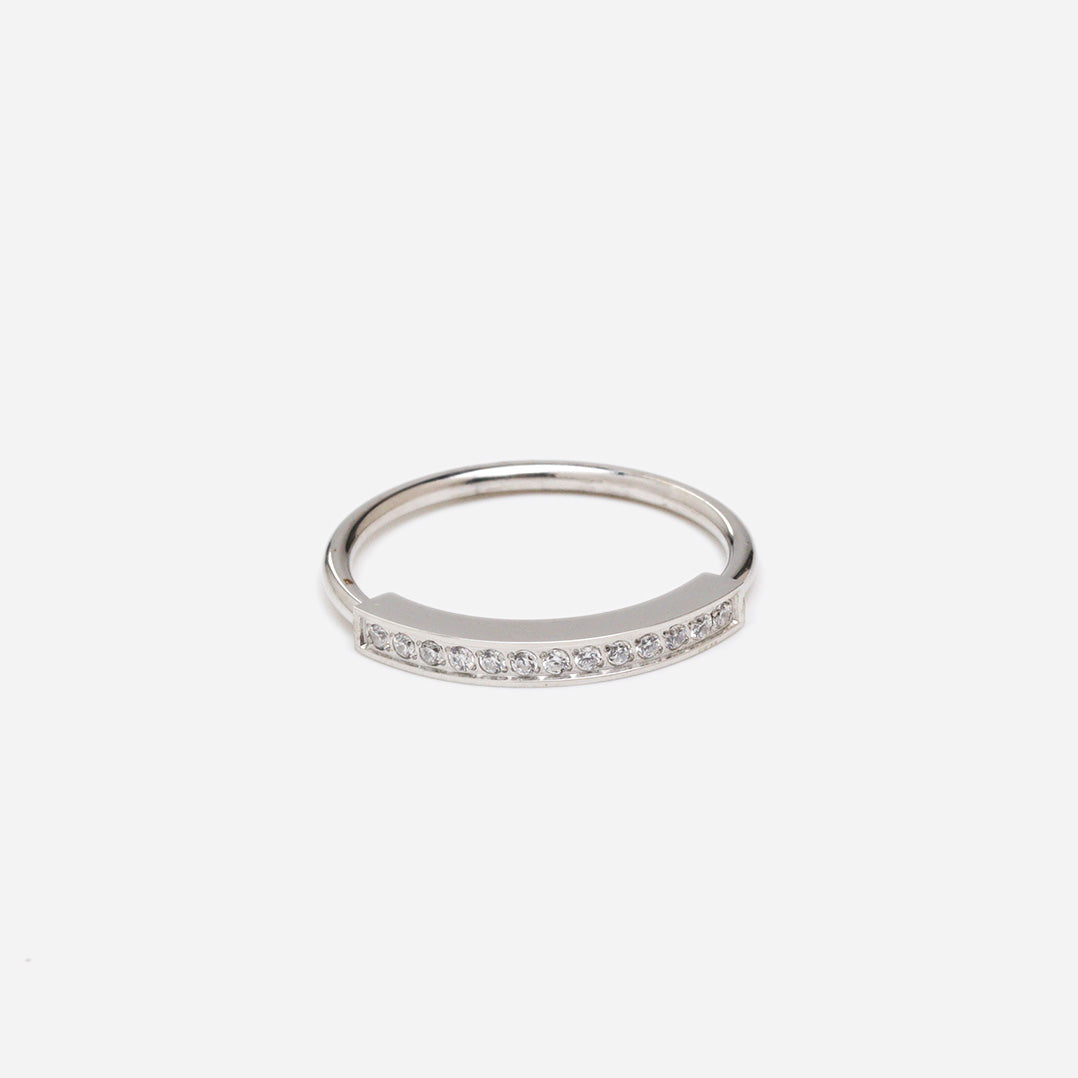Jewel Chest Silver Ring