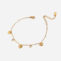 Graceful Hearts Gold Bracelet