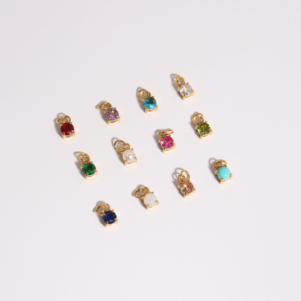 Personalised Birthstone Earrings