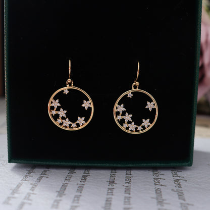 Starry Starry Night Gold Earrings