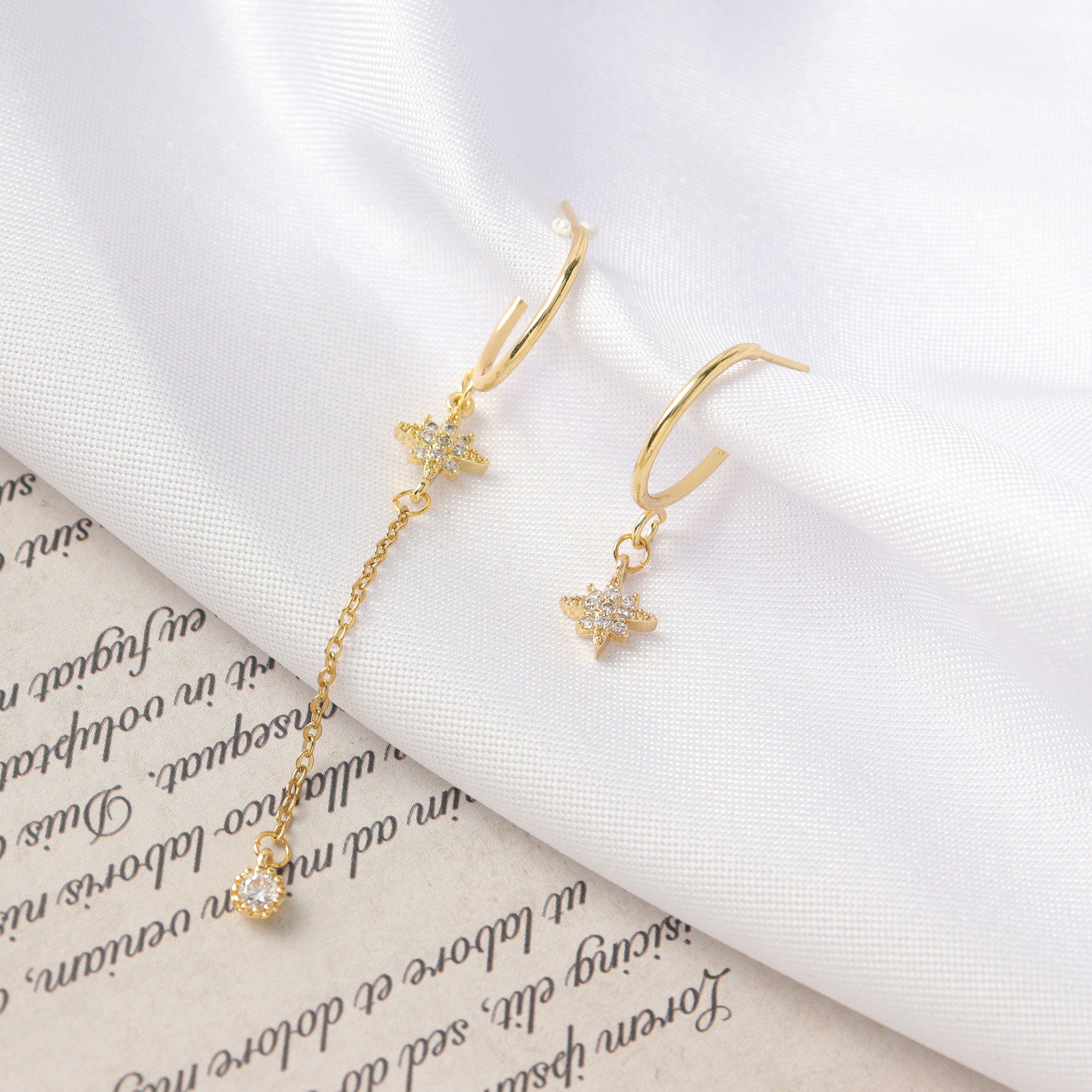 Gabriel Star Earrings