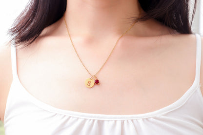 Personalised Birthstone Necklaces