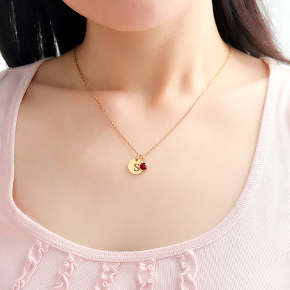 Personalised Birthstone Necklaces