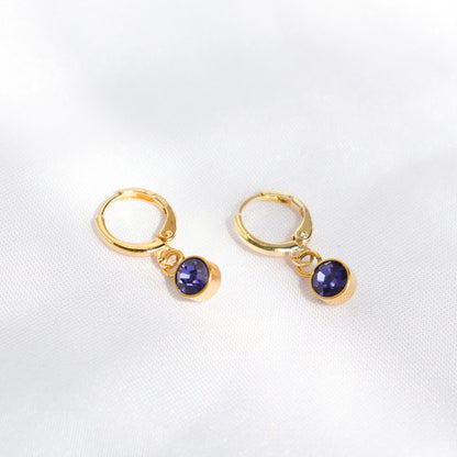 Personalised Birthstone Earrings