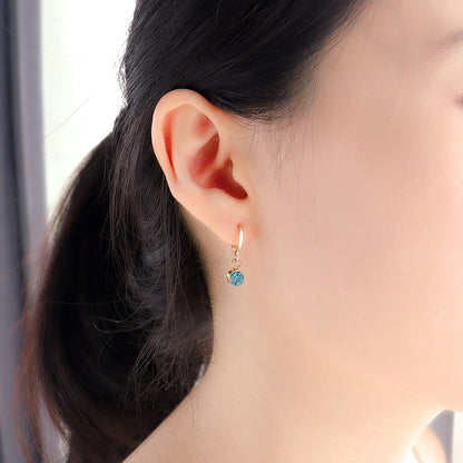 Personalised Birthstone Earrings