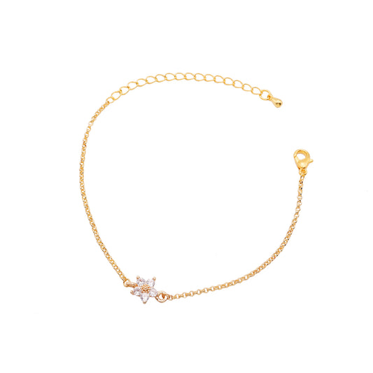 Forget Me Not Gold Bracelet