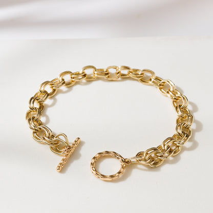 Go Wild Gold Chain Bracelet