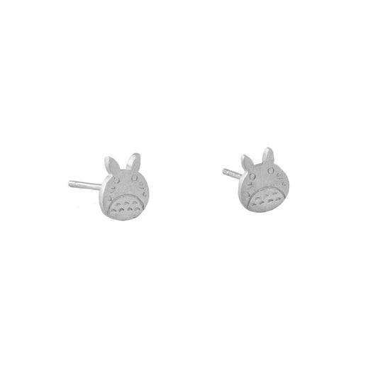 Totoro Silver 925 Earrings